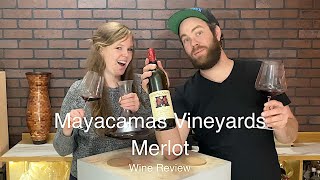 Merlot from Mayacamas Vineyards on MT Veeder  Wine Review [upl. by Docilla107]