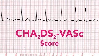 CHADSVASc Score for Atrial Fibrillation  MEDZCOOL [upl. by Anikas]