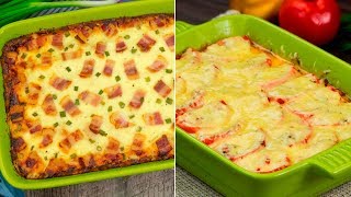 5 recetas cocinadas al horno que representa una forma más saludable y fácil de preparar GustosoTV [upl. by Esten]