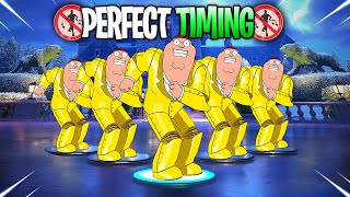 Fortnite  Perfect Timing Moments 75 Peter Griffin Surfin Bird Popular Vibe Im A Mystery [upl. by Brade72]