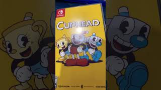 Nintendo switch cuphead game unboxing ☕️ [upl. by Lomaj]