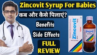 Zincovit Syrup Uses In Hindi  Zincovit Syrup How To Use  Zincovit Syrup Benefits [upl. by Norb]