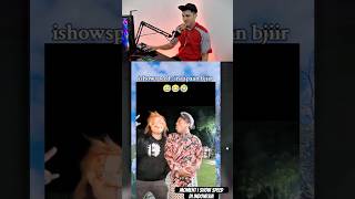 moment yang tidak terduga saat i show speed di indonesia meme funny reactionmemelucu reaction [upl. by Arot309]