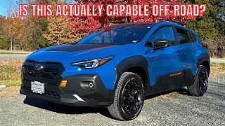 2024 Subaru Crosstrek Wilderness  Best OffRoader For The Money [upl. by Adriena]