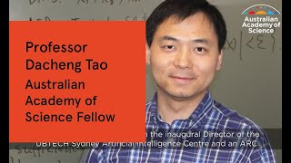 Professor Dacheng Tao Australian Academy of Science Fellow 2018 [upl. by Oleusnoc]