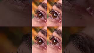 EYELASH MAKEUP TUTORIAL  EYELASH DESIGN  shorts short shortsfeed shots shortvideo trending [upl. by Lletnom]