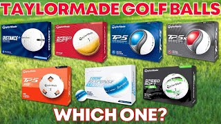 TaylorMade Golf Ball Range 2024  Which One Should I Use [upl. by Lowry]