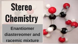 Stereo Chemistry Enantiomer diastereomer and racemic mixture [upl. by Merwyn648]