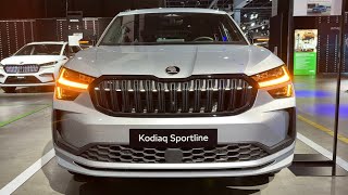 New SKODA KODIAQ 2024  full WALKAROUND amp details impressive SUV [upl. by Earehs]