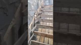 Ladder stairs construction [upl. by Itsrejk558]