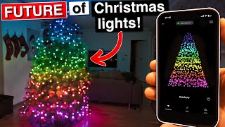 Twinkly Gen II 600 Smart Lights  App Controlled Christmas Lights Setup and Review [upl. by Chi]