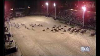 CARABINIERI A CAVALLO 2010 ROMA  carosello equestrempg [upl. by Notnil]