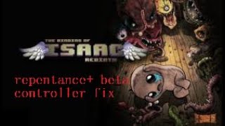 Binding Of Isaac Repentance  Controller Issue Fix [upl. by Willmert]