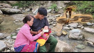 Making organic fertilizer from weeds our life is based on bare hands [upl. by Nnasor]