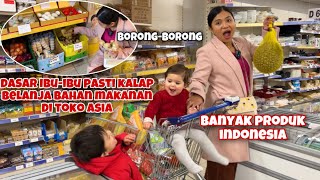 BELANJA BAHAN MAKANAN INDONESIA DI TOKO ASIA PERSIAPAN MASAK BANYAK MACAM [upl. by Bendite711]