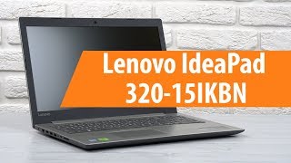 Распаковка Lenovo IdeaPad 32015IKBN  Unboxing Lenovo IdeaPad 32015IKBN [upl. by Mast]