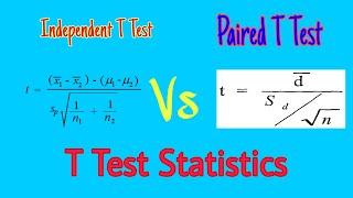 Lecture 24  Paired Ttest vs Unpaired Ttest  Dependent Ttest vs Independent Ttest [upl. by Kolb]