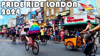 Pride Ride London 2024  The Ridebys [upl. by Onairpic]