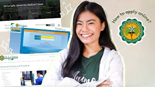 How to apply and take De La Salle Medical  HSI Online Entrance Examination [upl. by Hyde]