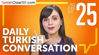 How to Follow Cooking Directions in Turkish  Daily Conversations 25 [upl. by Dlopoel]