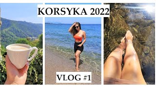 💙VLOG💙KORSYKA 2022💙PIERWSZA CZĘŚĆ WYJAZDU💙 [upl. by Lrac]