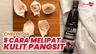 Cara Melipat Kulit Pangsit Tanpa Ribet [upl. by Ambrosine932]