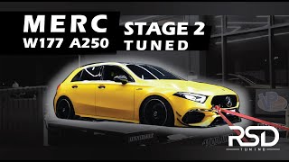 Merc W177 A250 upgraded to RSD Tuning Stage 2 [upl. by Cleasta]