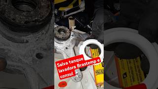 Lavadora Brastemp salva tanque do cesto consul 🫣 shortvideo [upl. by Elocon]