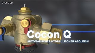 Oventrop quotCocon Qquot  Automatischer Hydraulischer Abgleich deutsch [upl. by Atnoled]