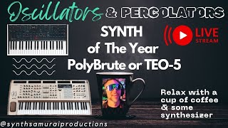 OSCILLATORS amp PERCOLATORS QampA Weaver Beats Reaction vid coming Synth of the Year Oberheim TEO5 [upl. by Heintz374]