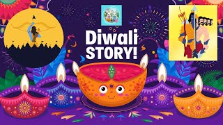 Diwali story Diwali stories for kids Diwali English story [upl. by Roots197]