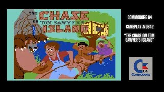 The Chase On Tom Sawyers Island Commodore 64  Gameplay 0842 [upl. by Hgieloj]