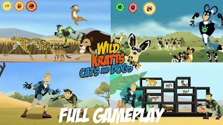 Wild Kratts Games Cats and Dogs Walkthrough PBS Kids Games [upl. by Nosirrag909]