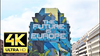 Quartier European tour  🇧🇪 BRUSSELS Belgium 🇧🇪 4K [upl. by Laney273]