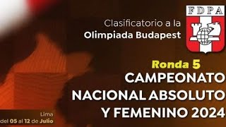 Ronda 5 del Campeonato Nacional Absoluto y Femenino 2024 [upl. by Montagna]