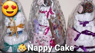 How to make a nappy cake hamper [upl. by Bove]