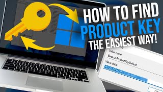 How to Find Your Windows 11 Product Key  registry editor  Registry Editor Product Key [upl. by Sudnac]