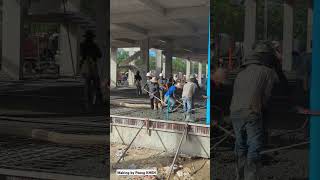 Casting concrete on ground slab ep 100 inspection automobile construction architecture shorts [upl. by Nuaj548]