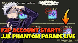 JUJUTSU KAISEN GLOBAL IS OUT F2P ACCOUNT amp GAMEPLAY Jujutsu Kaisen Phantom Parade [upl. by Haida]