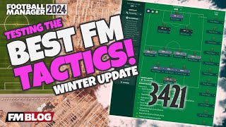 3421 TWO DIFFERENT WAYS  Testing the Best FM24 Tactics  Football Manager 2024 [upl. by Pavior]