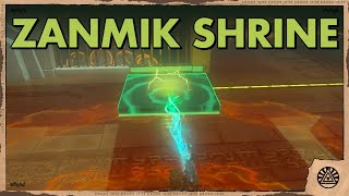 Zanmik Shrine Guide Scoop It Out in Zelda Tears of the Kingdom [upl. by Jarret660]