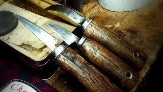 Carving Knives From Saw Blade [upl. by Benco816]