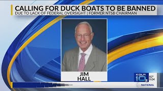 Former NTSB Chairman calls for the Abolition of Duck Boats [upl. by Ibocaj966]