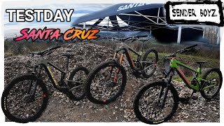 5010 vs Megatower vs Nomad  Santa Cruz MTB Testday auf der Halde 👊 Wie geil ist das bitte [upl. by Trebmer950]