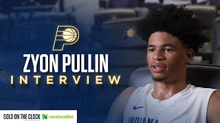 Indiana Pacers PreDraft Workouts Zyon Pullin 1on1 Interview May 31 2024 [upl. by Inaej]