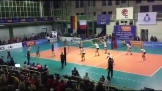 Qualificazioni Europei Volley U19 Italia  Germania [upl. by Annawik]