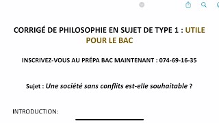 Dissertation Philosophie Méthode  SUJET Corrigé Numéro 3  Terminale [upl. by Acinoed]