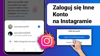 Jak zalogować się na inne konto na Instagramie 2024  Instagram Zaloguj się na inne konto [upl. by Nnyletak957]