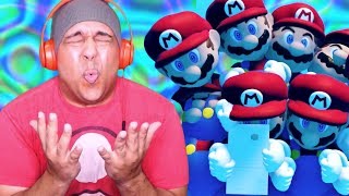 PLAYING MARIO GAMES ON PS4 DREAMS MAR10 [upl. by Tat637]