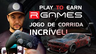 R Games  Primeiro Game P2E de Corrida Blockchain Interoperável com NFTs Personalizáveis [upl. by Assert]